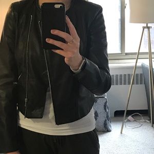 Zara faux leather jacket! Worn once!